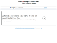 Tablet Screenshot of camping.vooxo.net